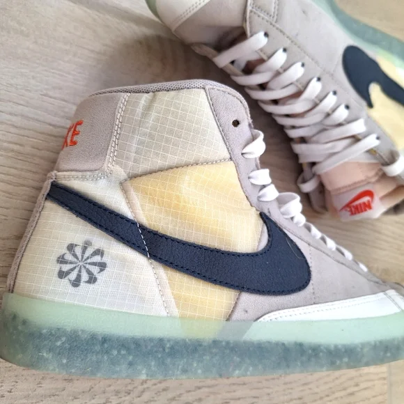 Nike Blazer Mid '77 Move To Zero Glacier Ice men's basketball shoes- size 8